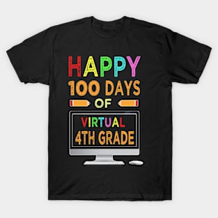 100 days of school 4th grade T-Shirt